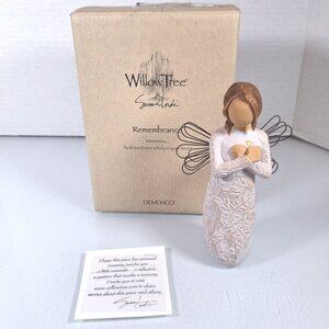 Willow Tree Remembrance Angel Figurine Light Skin 5.5” Sculpted New in Box Gift